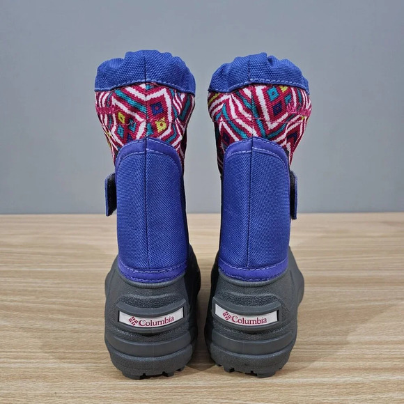 Columbia Kids' Purple and Gray Snow Boots - Picture 7 of 13